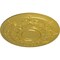 Ekena Millwork Darnay Ceiling Medallion (Fits Canopies up to 7 1/4"), Hand-Painted Rich Gold, 29 1/4"OD x 2"P CM29DARGS - alternate 4